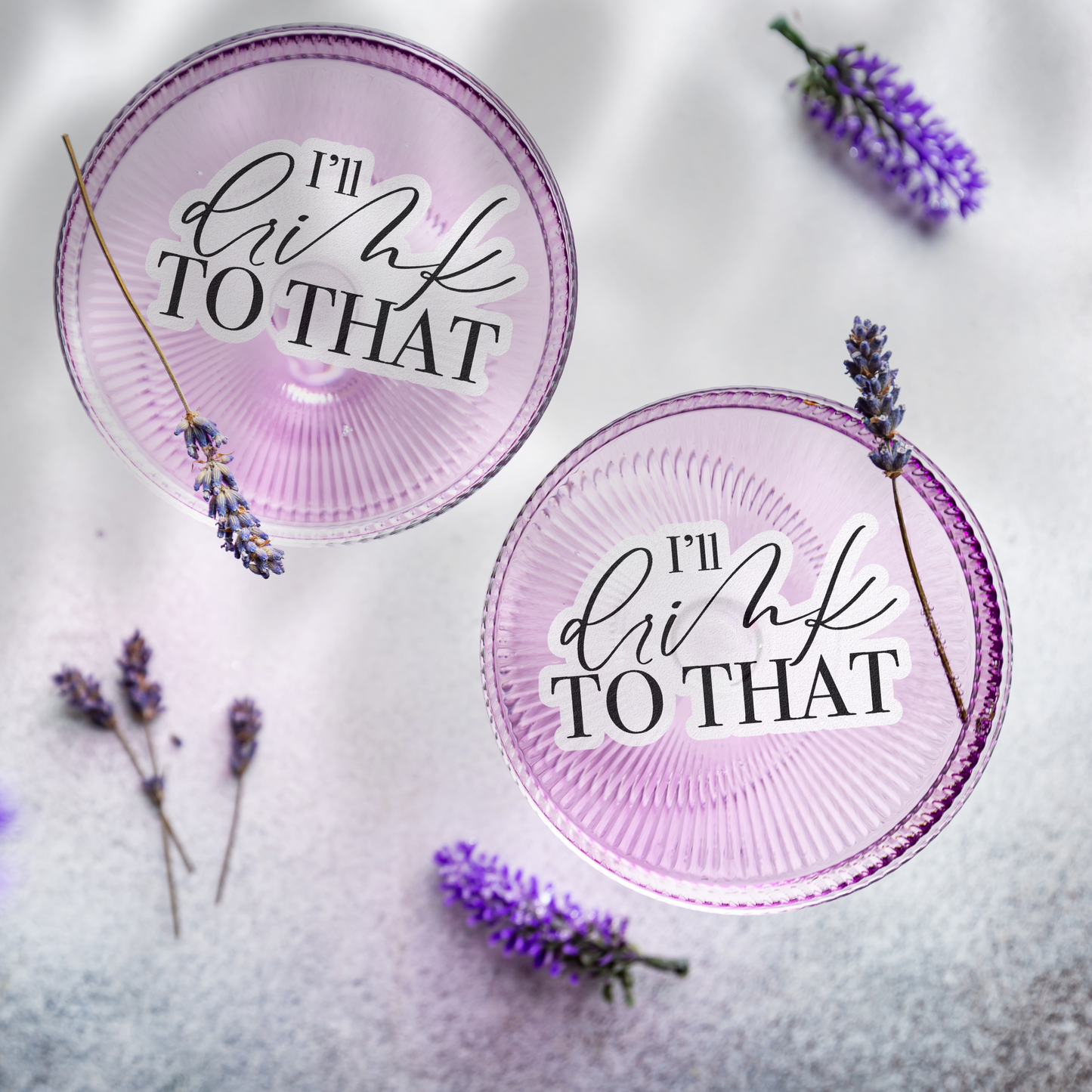 New Year's Cocktail Toppers - I'll drink to that