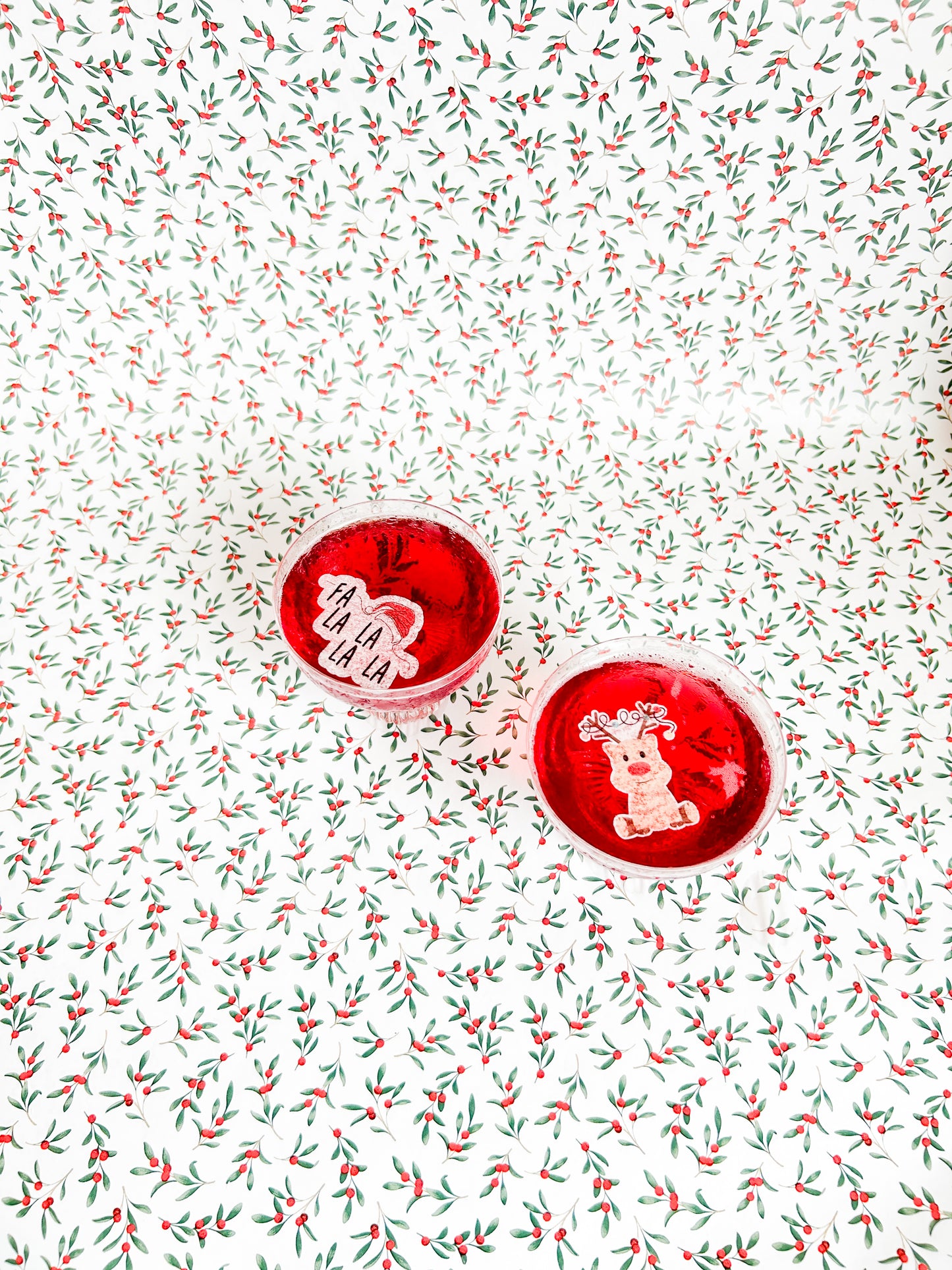 Christmas Cocktail Toppers - Assorted