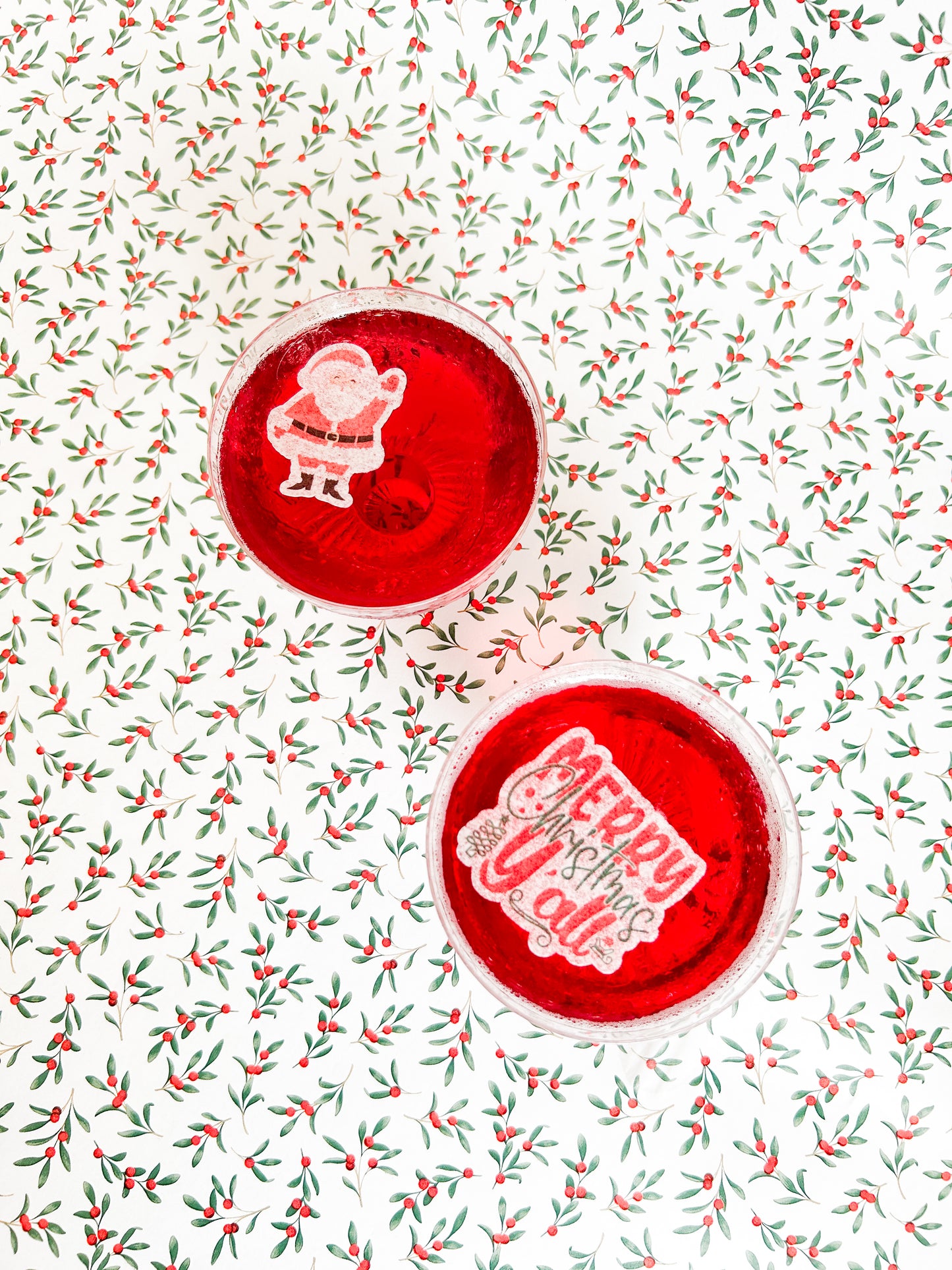 Christmas Cocktail Toppers - Assorted