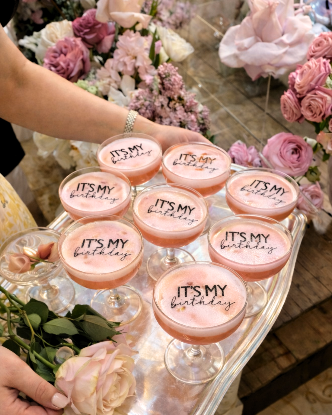 Personalised Drink Toppers for Milestone Birthdays (30th, 40th, 50th & Beyond)