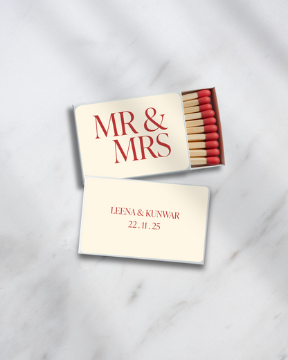 Match Boxes - Personalised