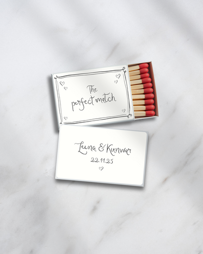 Match Boxes - Personalised