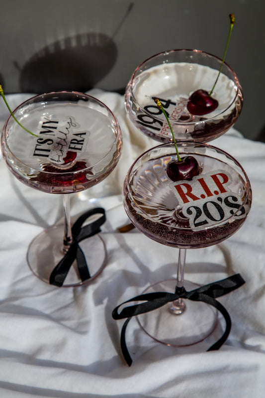 Personalised Edible Cocktail Toppers