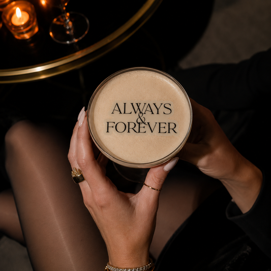 Always & Forever | Edible Cocktail Toppers