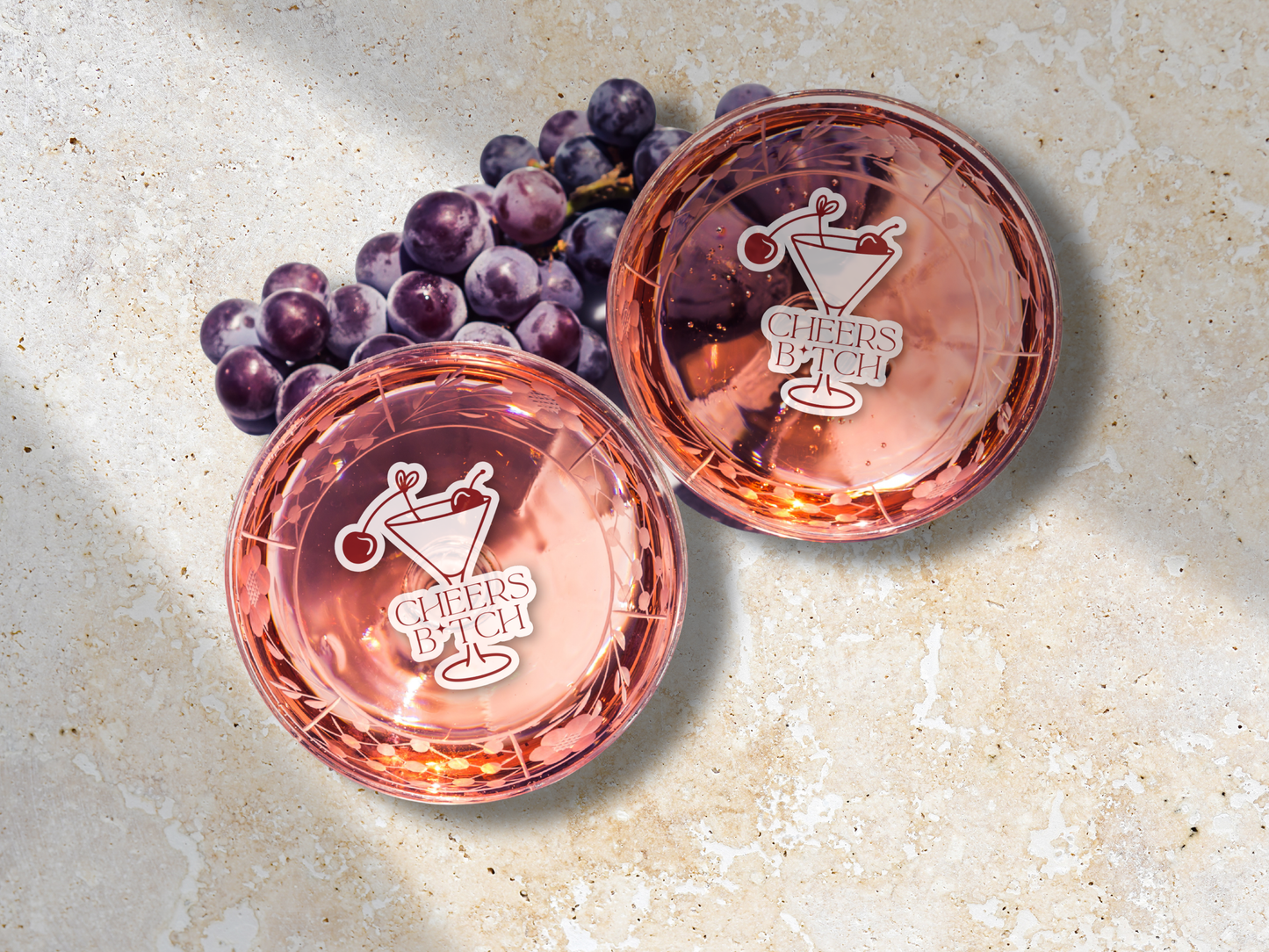 Galentines Cocktail Toppers - Cheers B