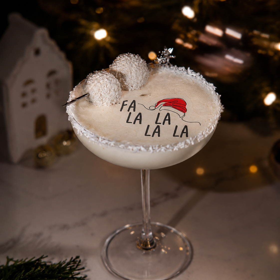 FA LA LA | Edible Cocktail Toppers