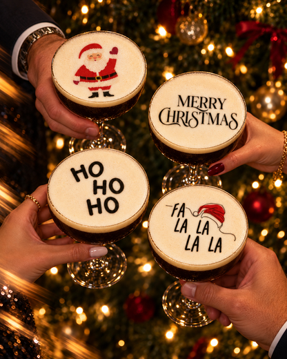 Christmas Assorted Pack | Edible Cocktail Toppers
