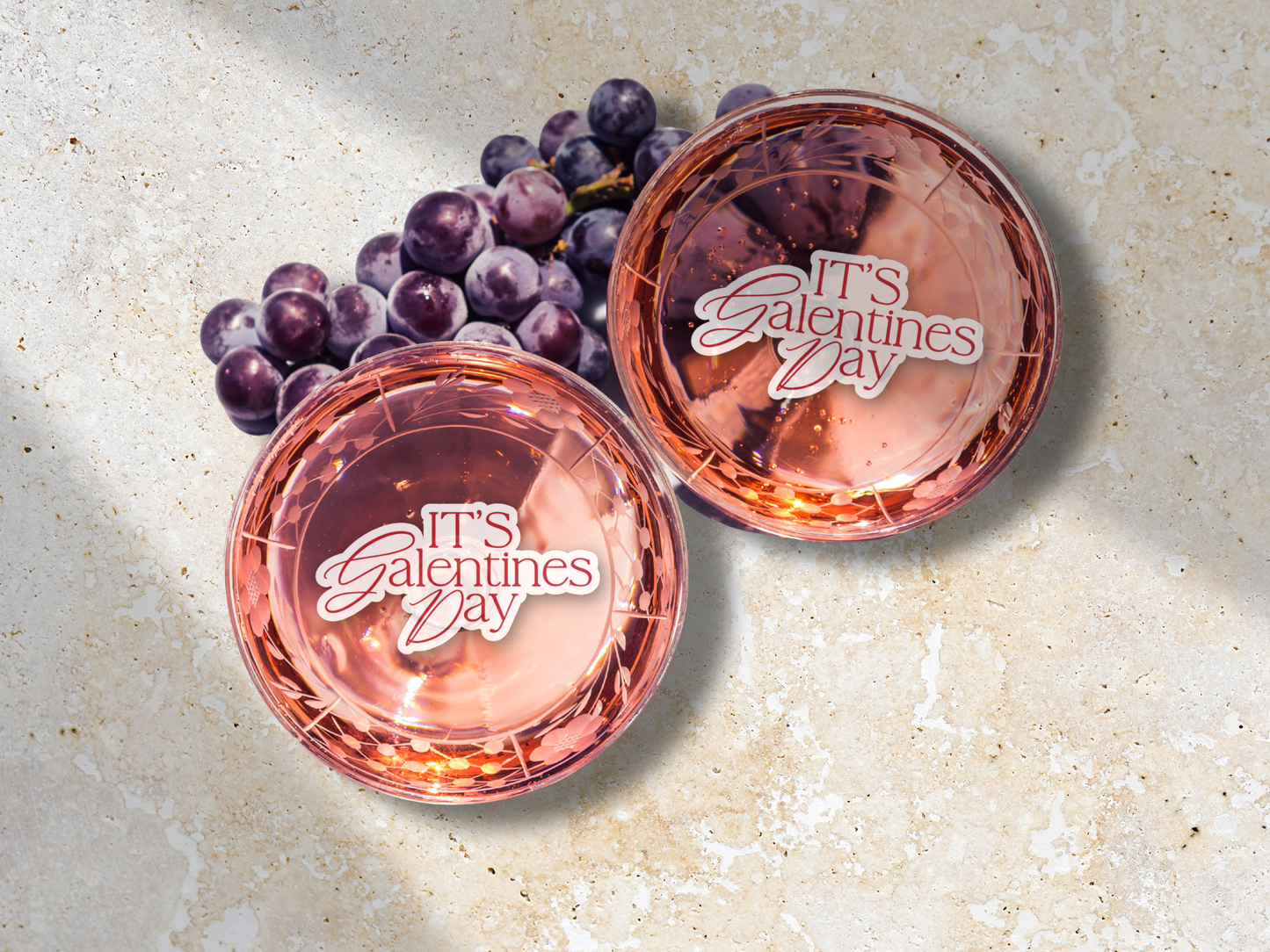 Galentines Cocktail Toppers - It's Galentines