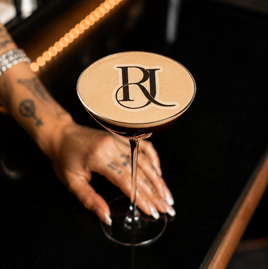 Personalised Monogram | Edible Cocktail Toppers