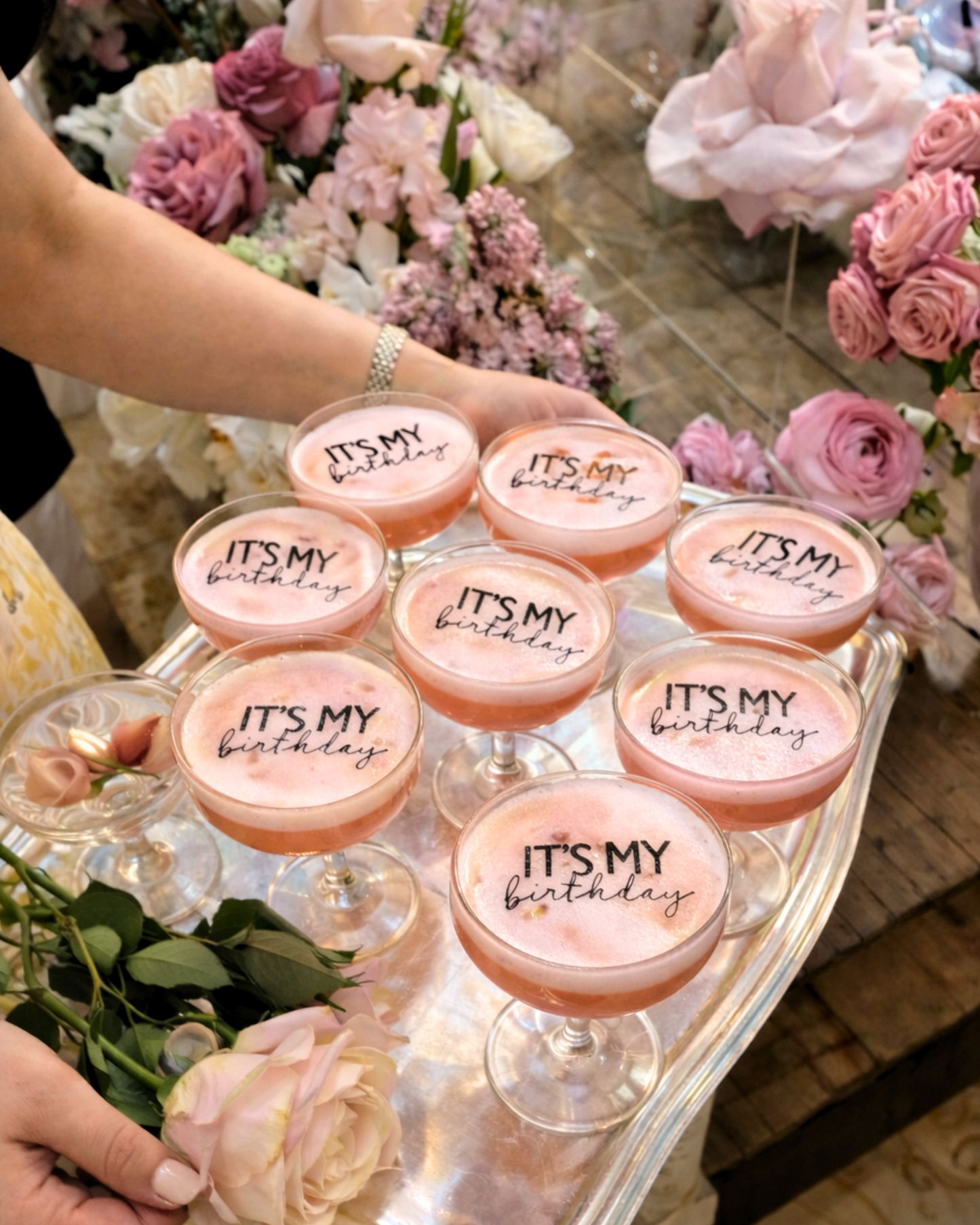 Birthday Cocktail Toppers - It's My Birthday