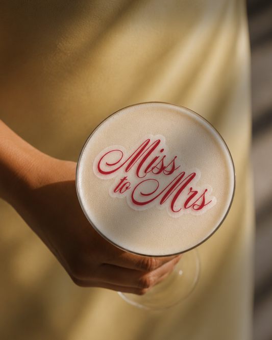 Miss to Mrs  | Edible Cocktail Toppers